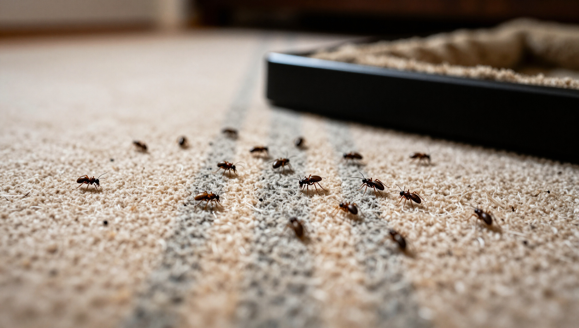 Fleas and Ticks Removal in Caravan Head