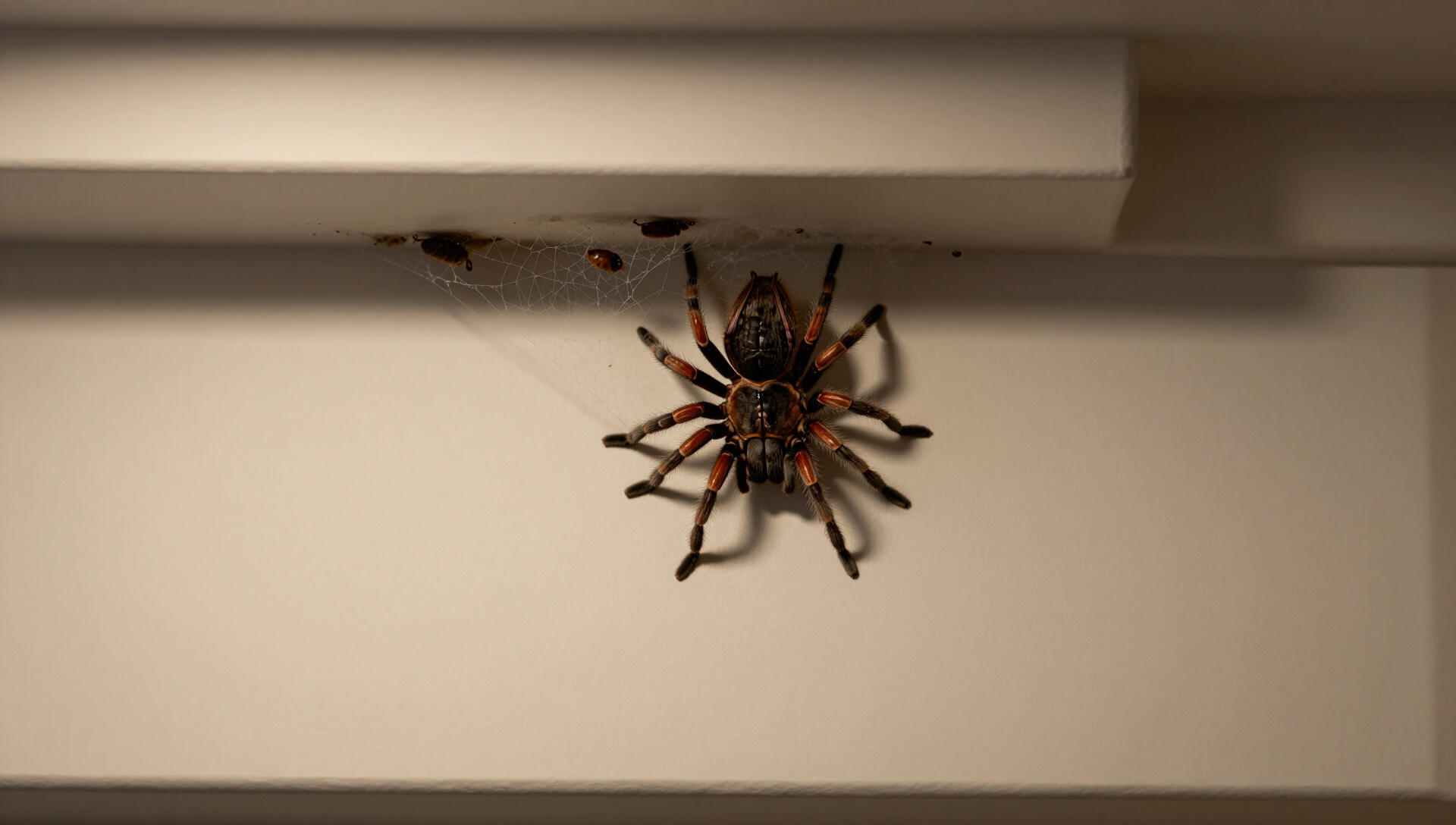 Spider Control in Caravan Head